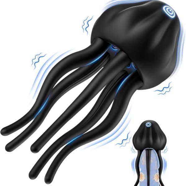 Male Sex Toys for Men Penis Vibrator -  Male Masturbator Stroker with 10 Vibrating Modes Wrapping Tentacle Mens Vibrator for Penis Clit Nipple Stimulation, Adult Sex Toy for Men Women Couples