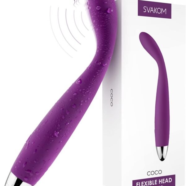 COCO G Spot Vibrator - 8 Seconds to Climax Finger Shaped Waterproof Vibes for Women - 5*5 Vibrations Clit Nipple Personal Massagers - Adult Female Sex Toys
